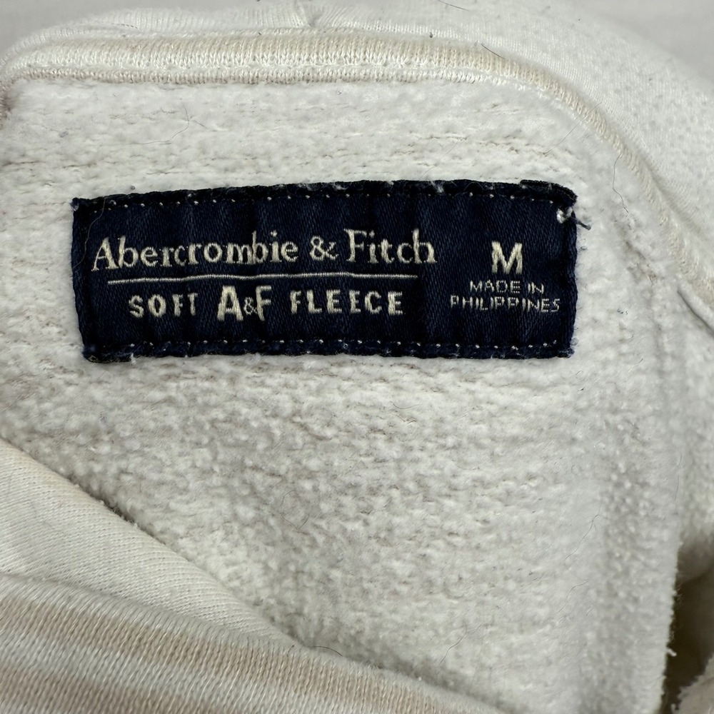 Abercrombie Fitch Striped Hoodie Pullover Casual Athleisure Women's Size M - Picture 12 of 13